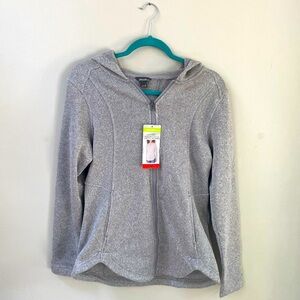 Eddie Bauer Women’s Radiator Fleece Full-Zip Jacket Gray Size Medium NWT